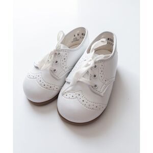Small Steps Classic‎ White Baby Oxford Shoes Shoes